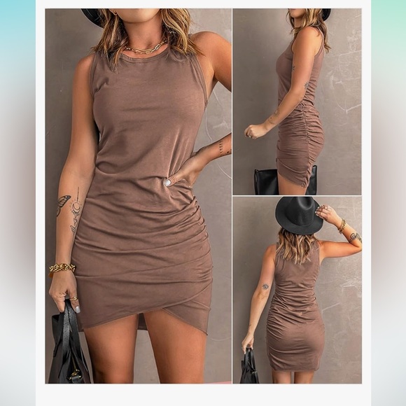 Soft beige Dress - Picture 3 of 5